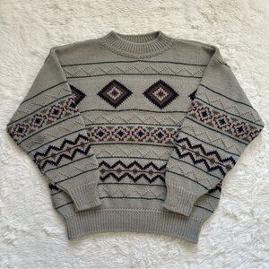 Vintage Timberland Sweater Men’s Pullover Crew Wool Alpaca Blend Knit 90s Sz L